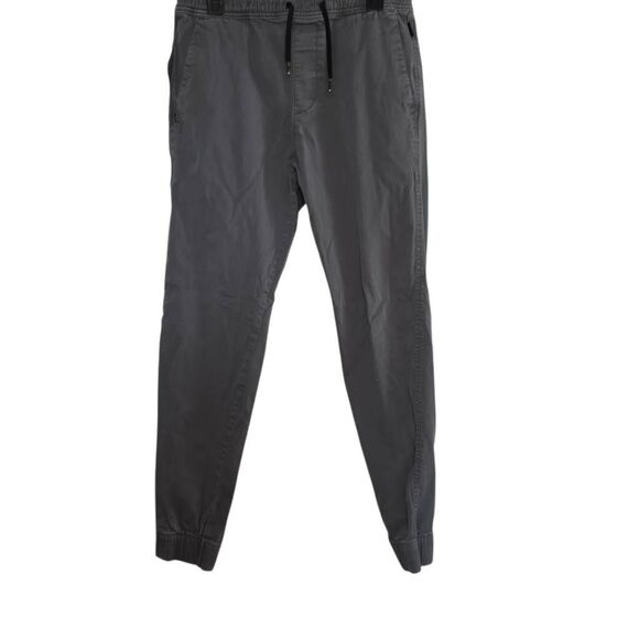 Hollister Men's Size Medium Gray Advanced Stretch Pull On Skinny Jogger Chinos - Picture 1 of 5
